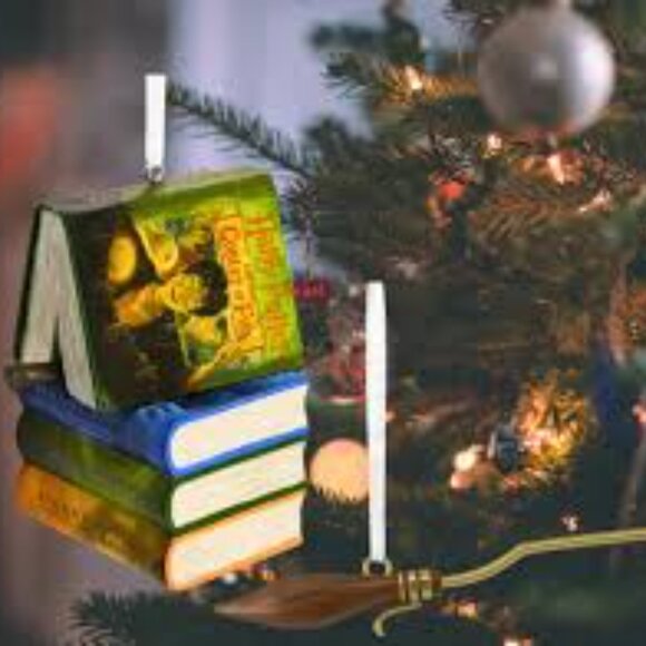 Hallmark Harry Potter Nimbus 2000 & Books and Wand Christmas Ornament - Picture 6 of 6